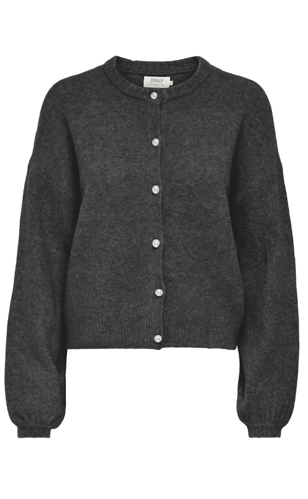 ONLY Cardigan - Isabella - Dark Grey Melange