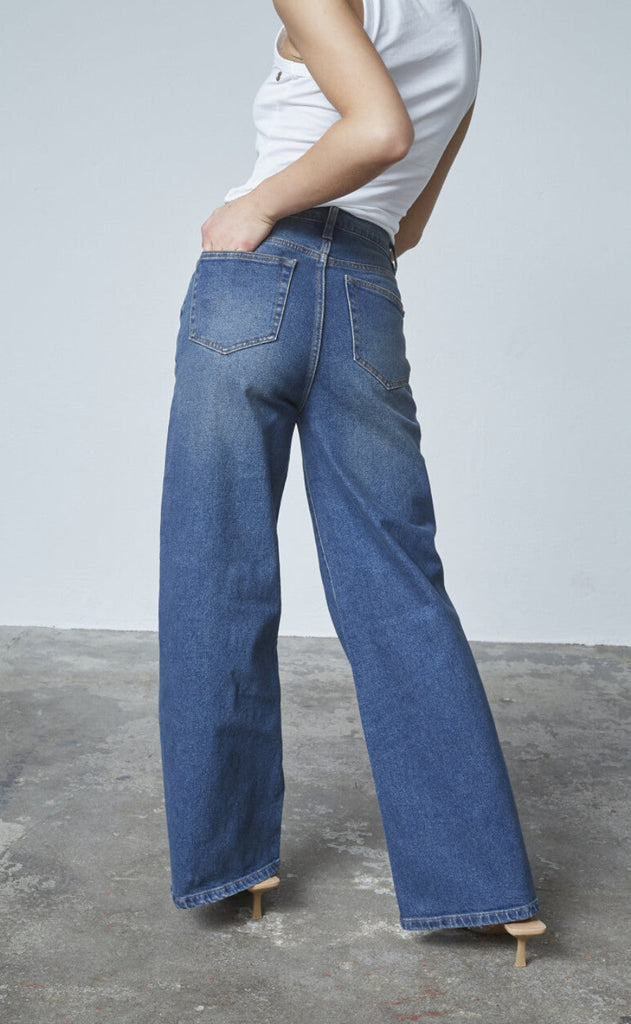 Sisters Point Jeans - Owi-W.JE16 - Vintage Blue