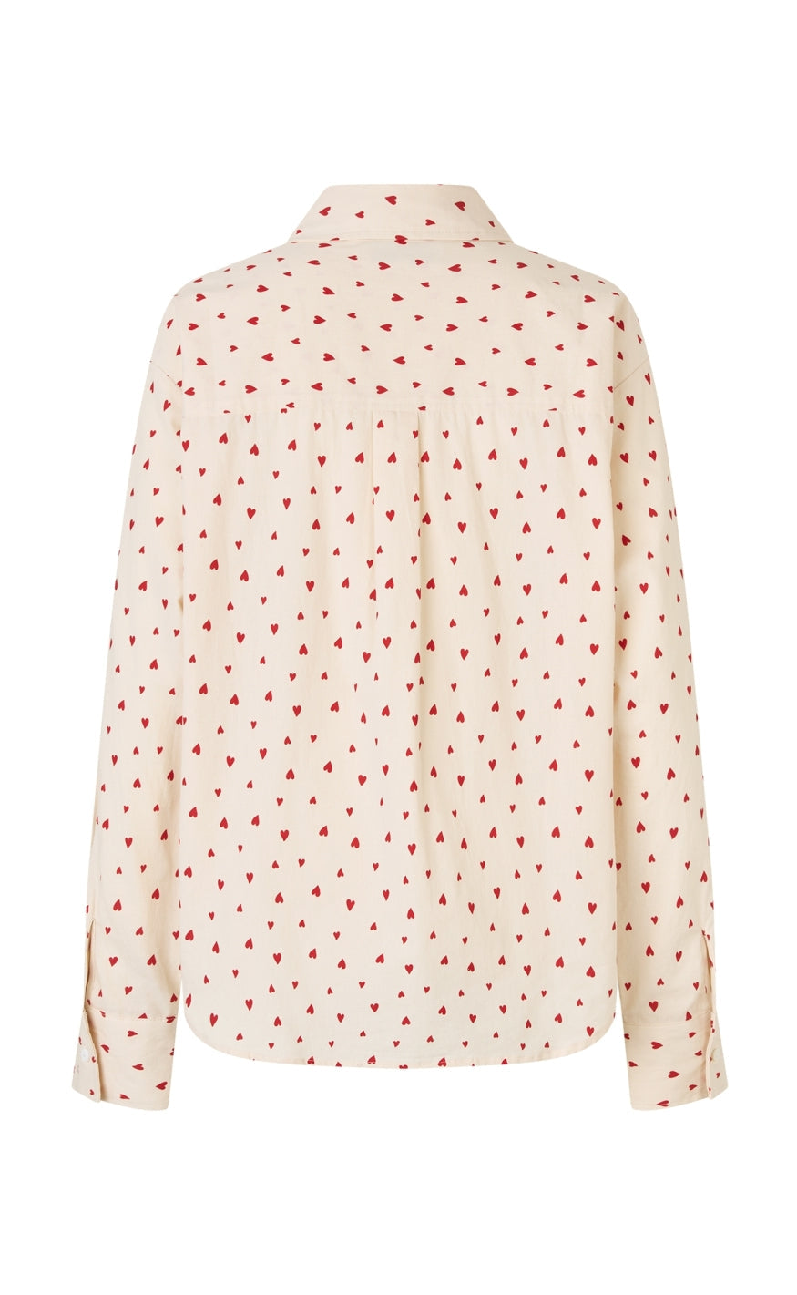 Lollys Laundry Skjorte - Bleeker - Red