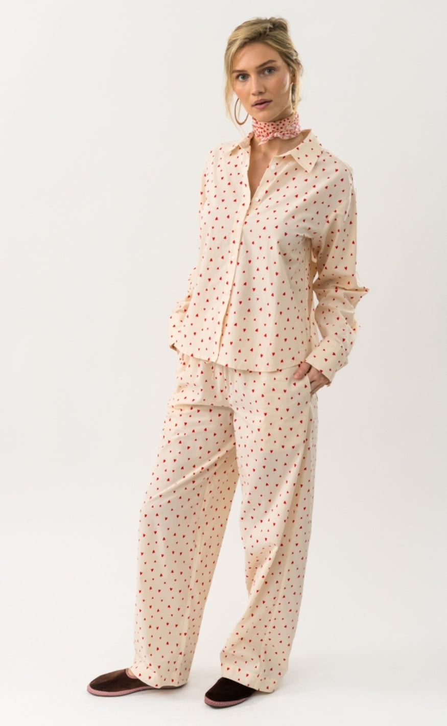 Lollys Laundry Skjorte - Bleeker - Red