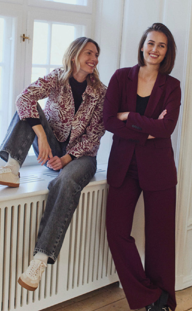 Freequent Jakke - Jady - Moonbeam w. Port Royale