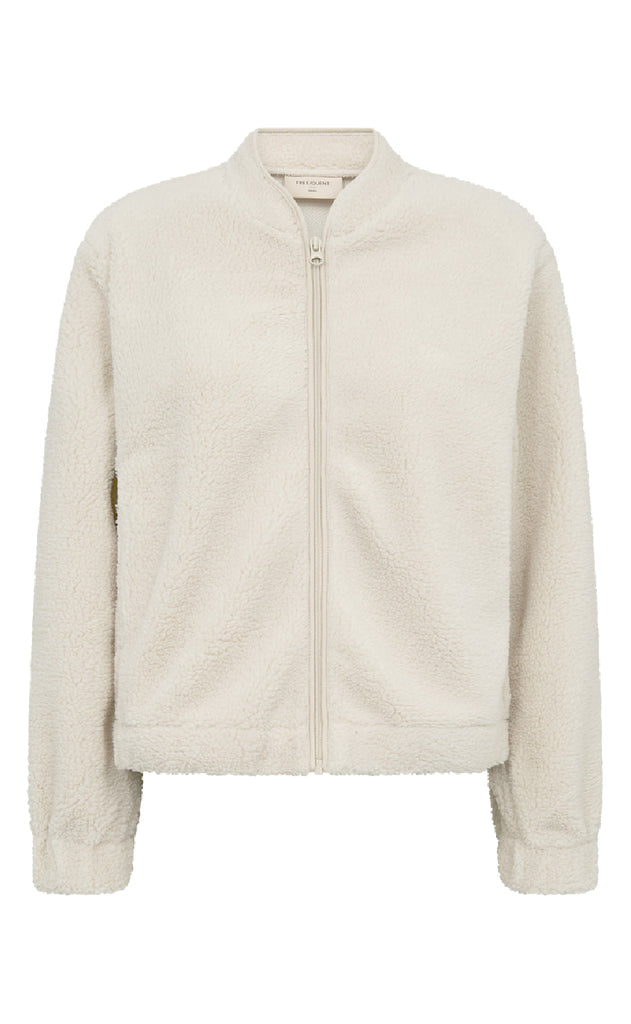 Freequent Jakke - Teddy - Moonbeam