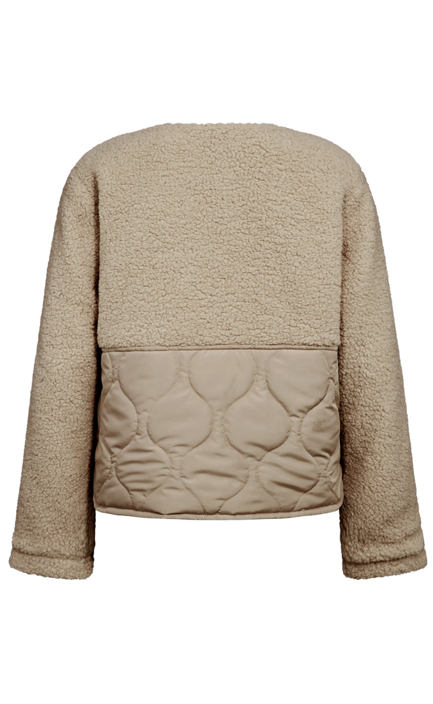 Freequent Jakke - Amra - Silver Mink