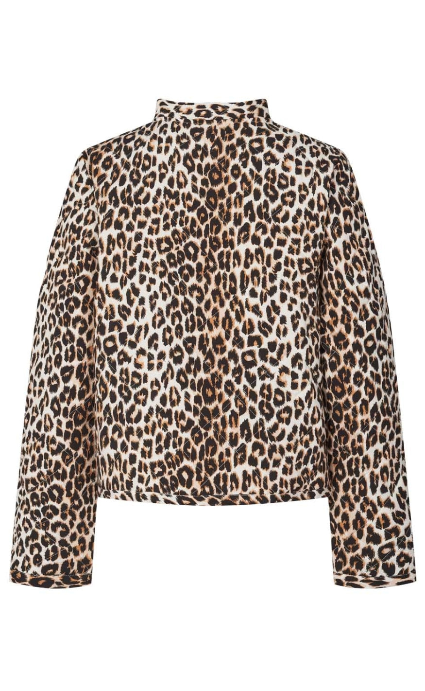 Lollys Laundry Jakke - Emilia - Leopard Print