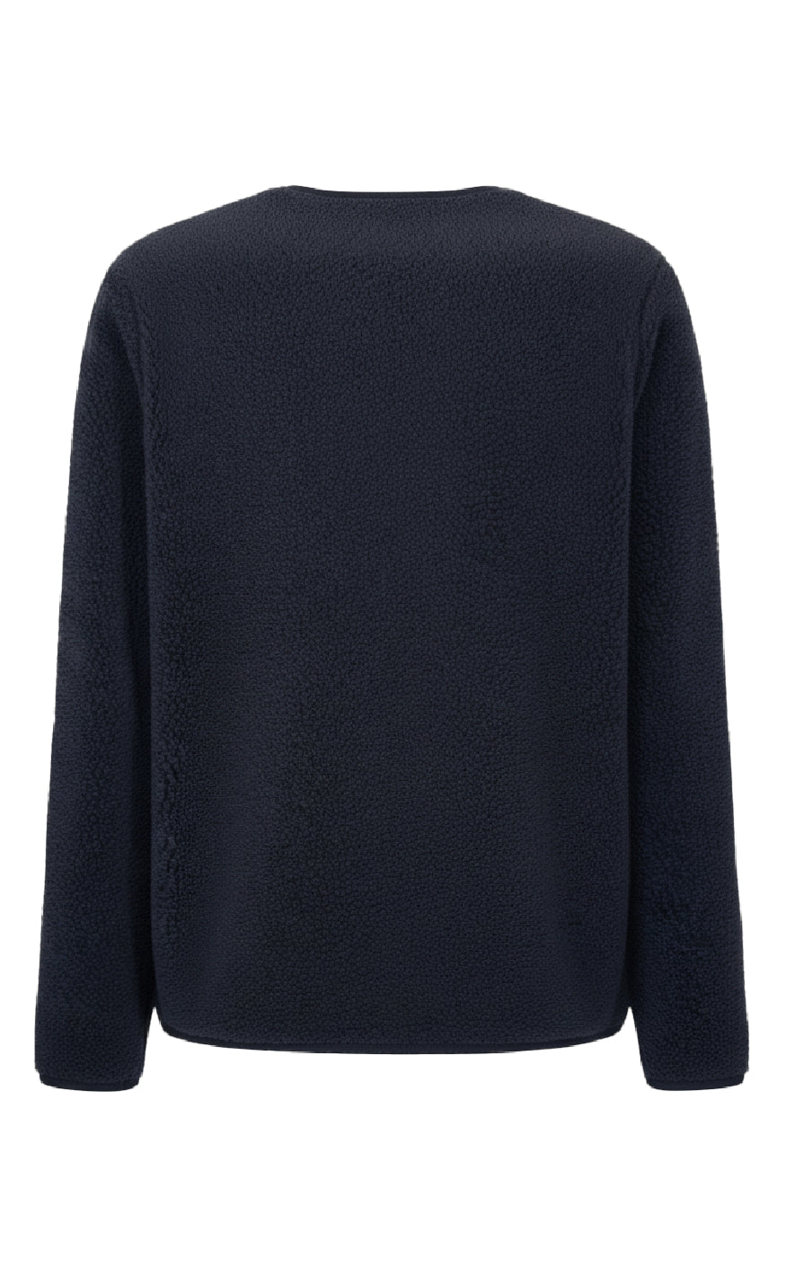 Freequent Jakke - Teddy - Navy Blazer