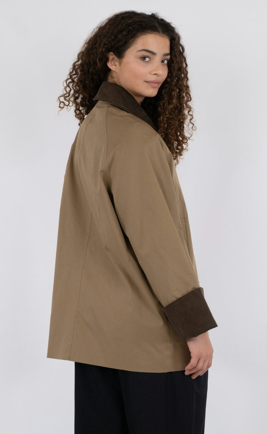 Neo Noir Jakke - Anastacia - Khaki