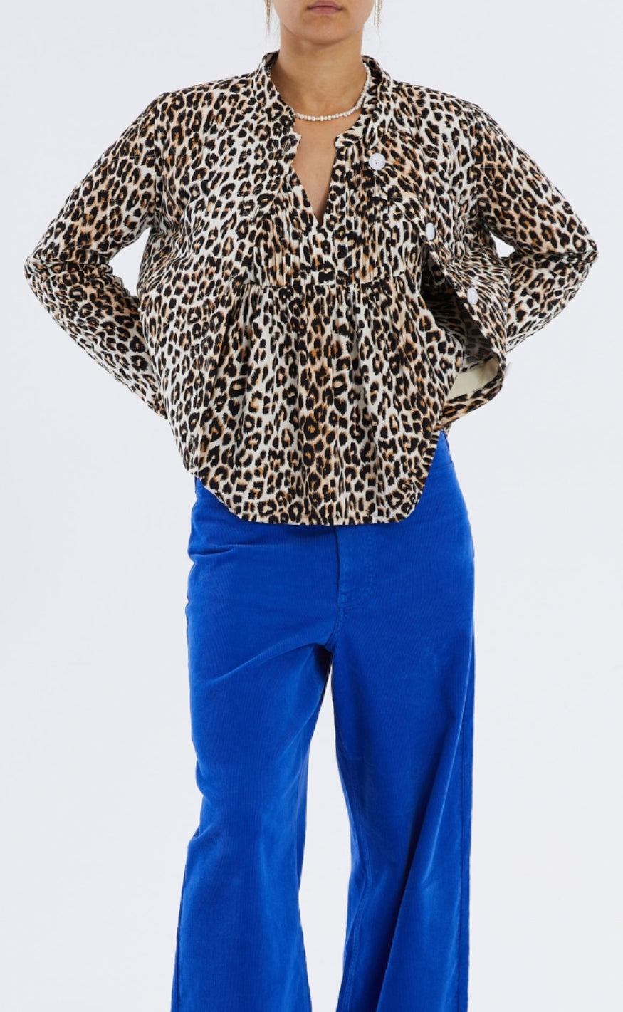 Lollys Laundry Jakke - Emilia - Leopard Print