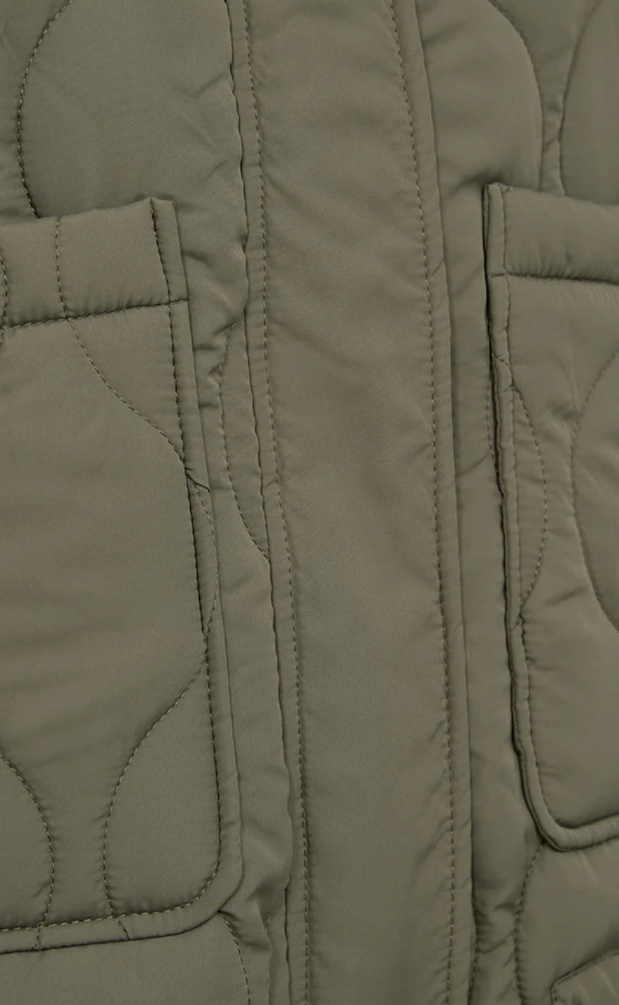 Freequent Blob - Jakke - Deep Lichen Green