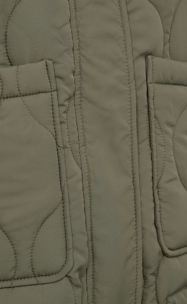 Freequent Blob - Jakke - Deep Lichen Green