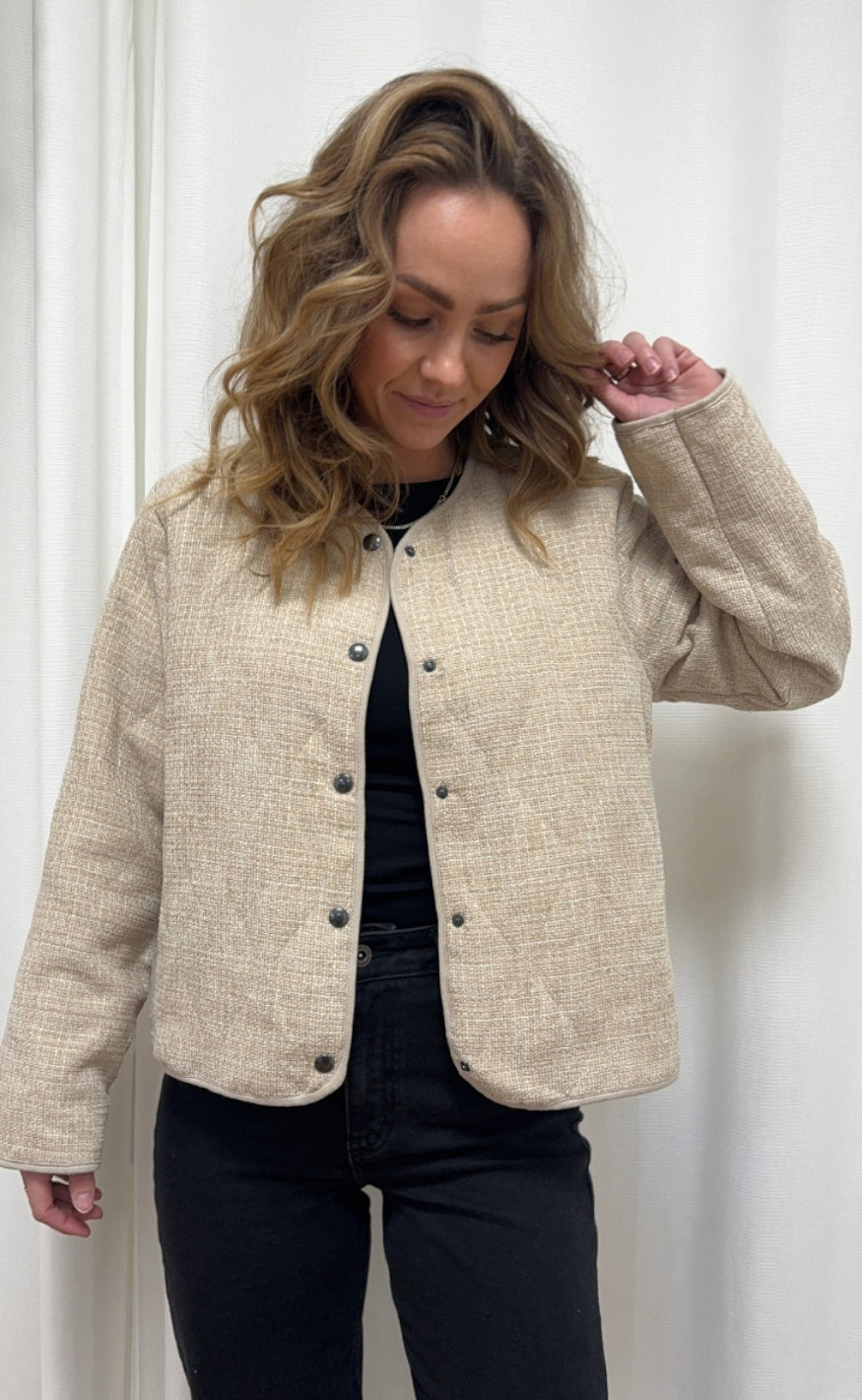 Marta Du Chateau Jakke - 230083 Roseanne - Beige