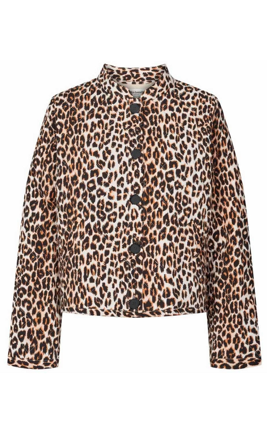 Lollys Laundry Jakke - Emilia - Leopard Print