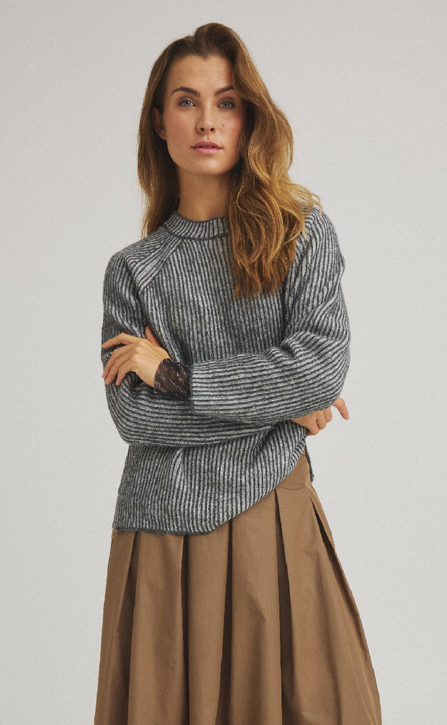 Luxzuz Genser - Janine - Asphalt