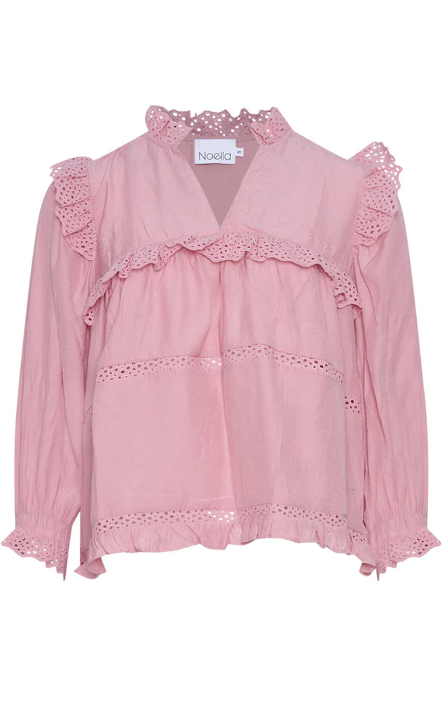 Noella Bluse - Jana - Vintage Rose