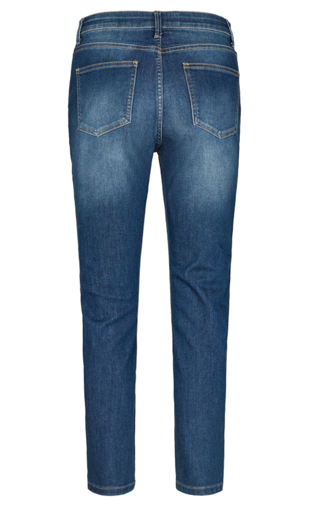 Freequent Bukser - Jane - Medium Blue Denim