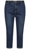 Freequent Bukser - Jane Capri - Medium Blue Denim