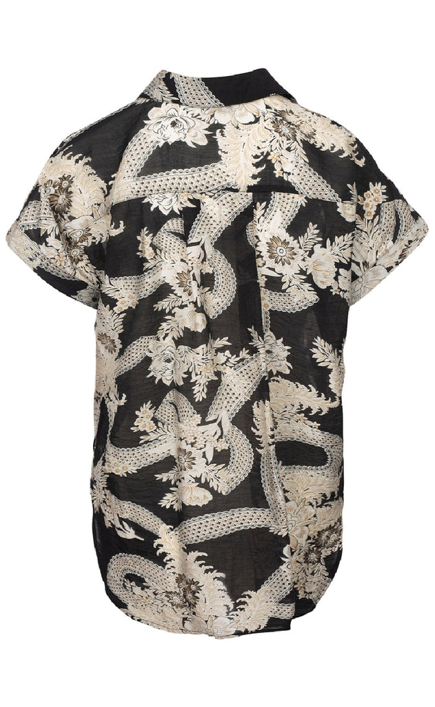 Luxzuz Bluse - Jardine - Black