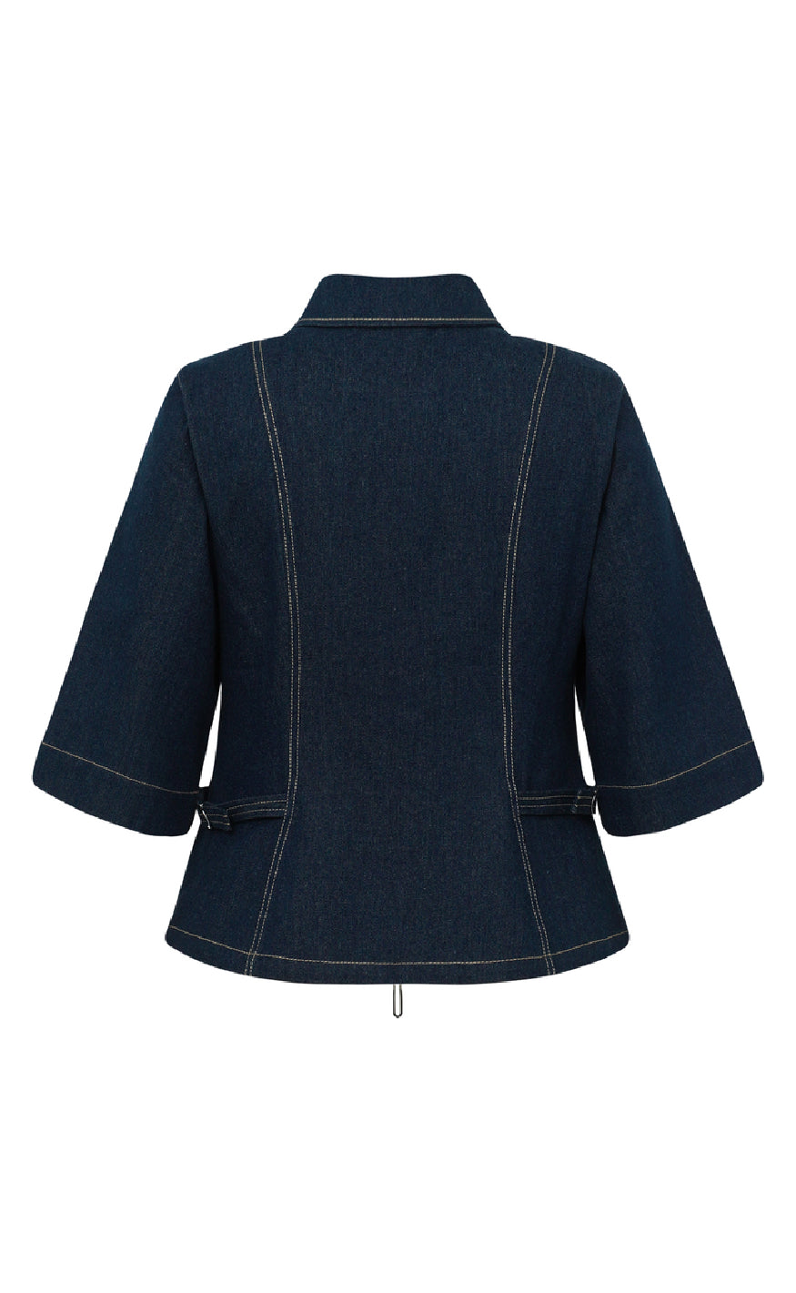MbyM Bluse - Eirlys-M - Dark Unwashed Denim