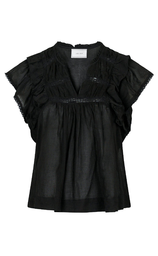 Neo Noir Topp - Jayla - Black