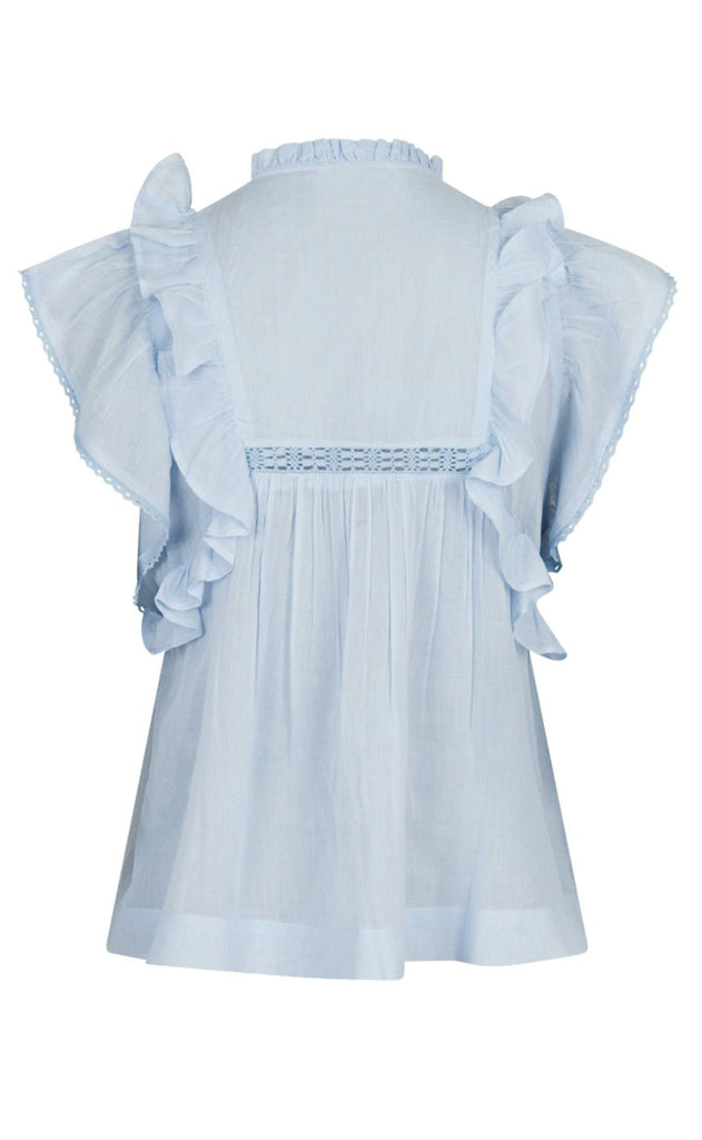 Neo Noir Topp - Jayla - Light Blue