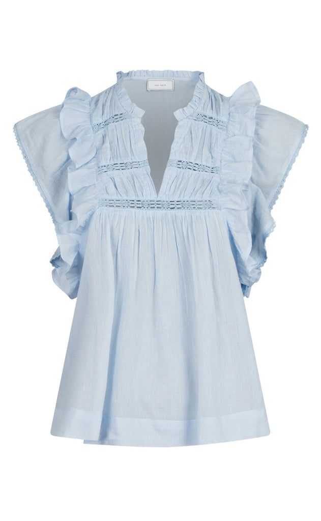 Neo Noir Topp - Jayla - Light Blue