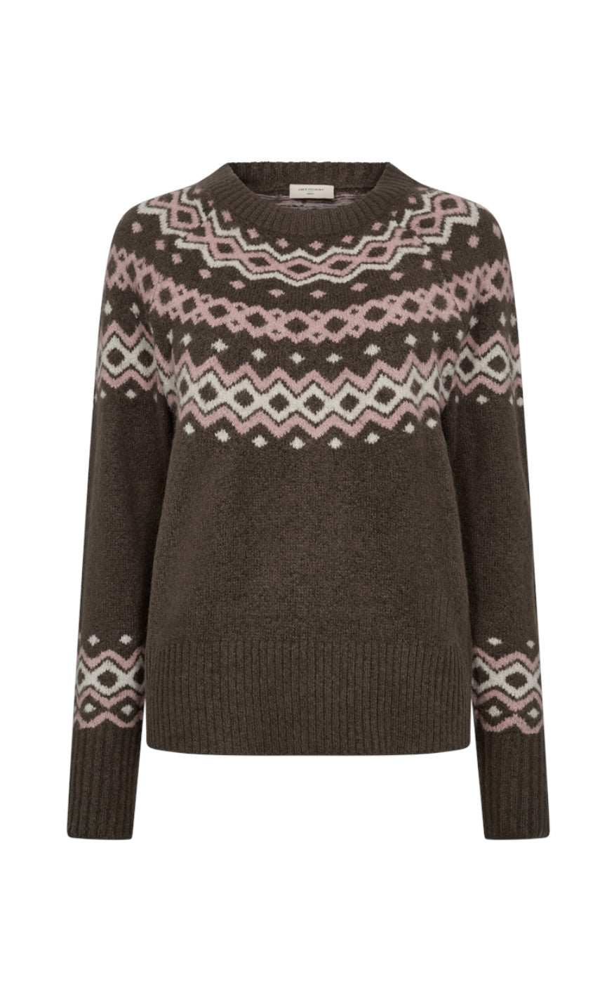 Freequent Pullover  - Merla - Morel W. Pale Mauve