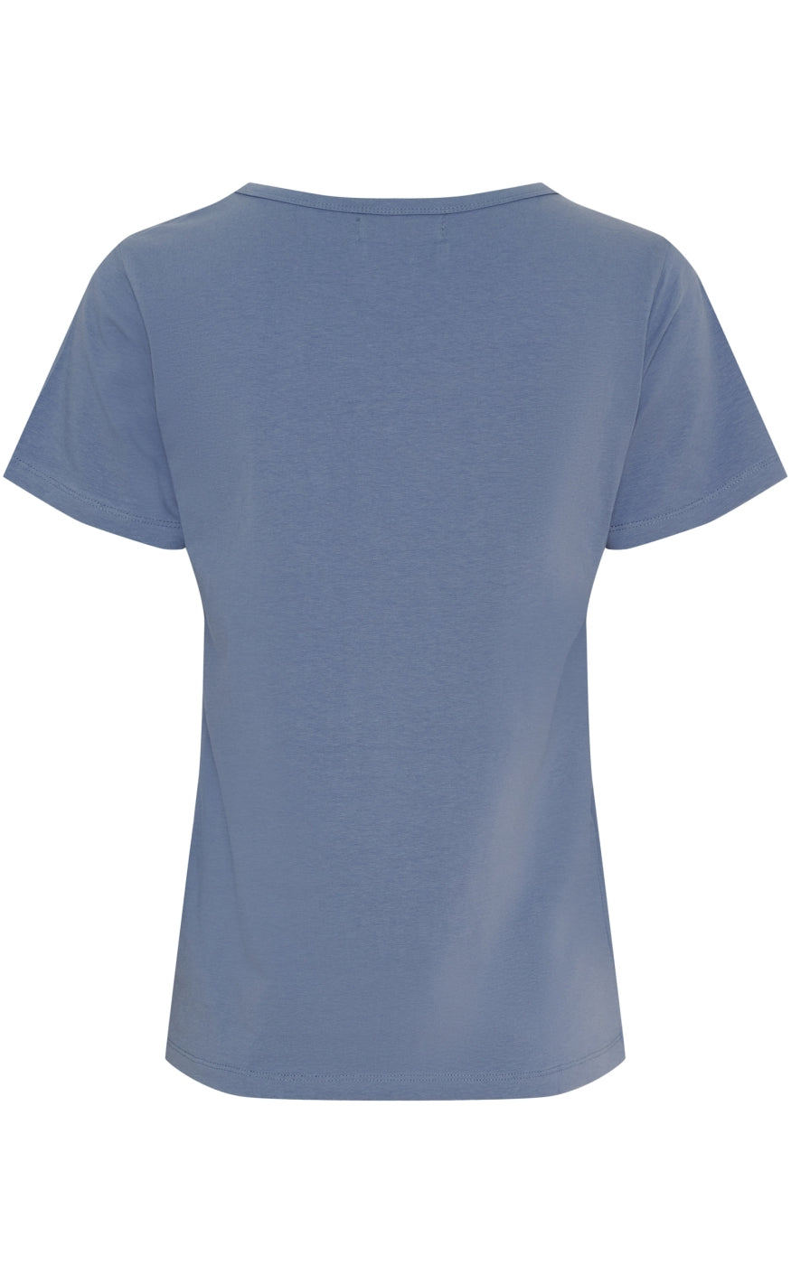 Marta Du Chateau T-shirt - Jeanette -  Denim Blue