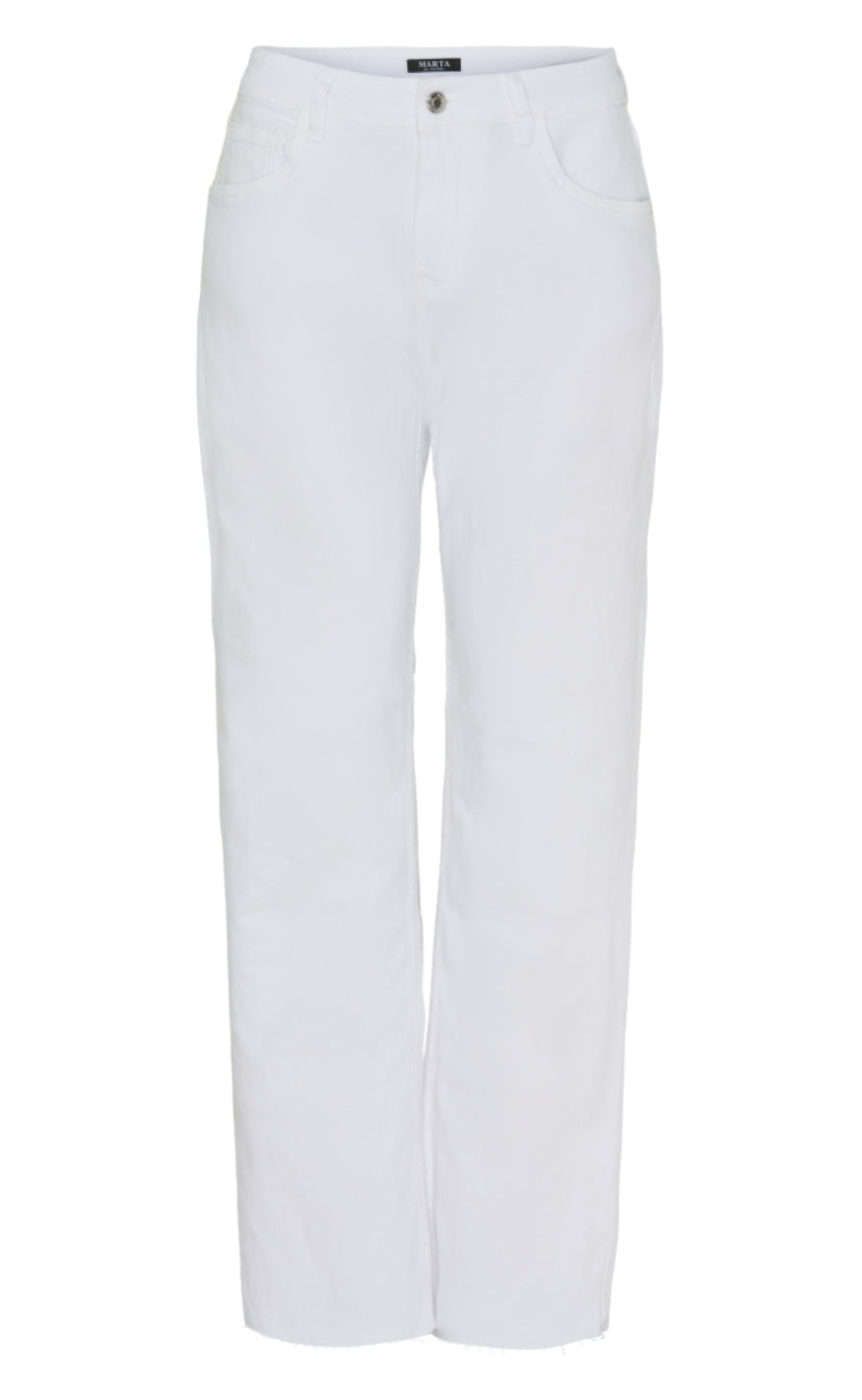 Marta Du Chateau Jeans - 159-JP2698-11 Alvina - White