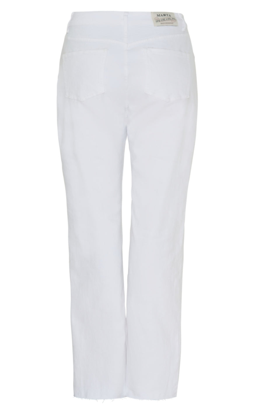 Marta Du Chateau Jeans - 159-JP2698-11 Alvina - White