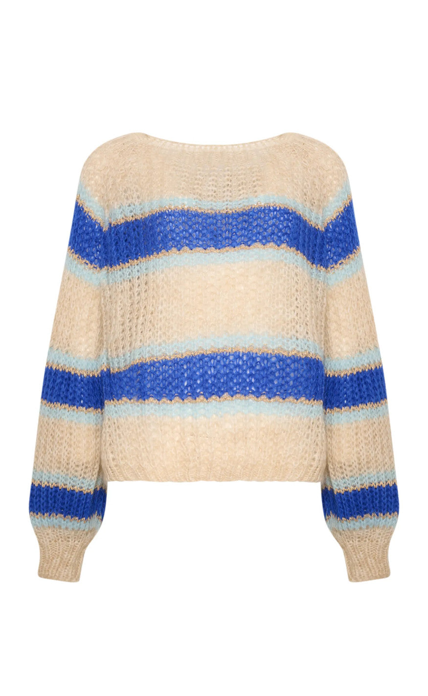 Noella Sweater - Pacific - Blue Mix
