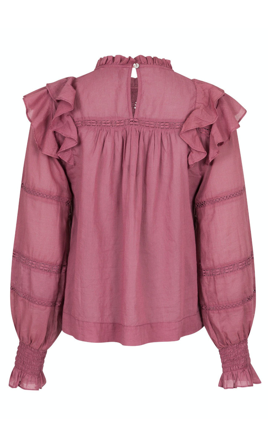 Neo Noir Bluse - Sarna - Evening Rose