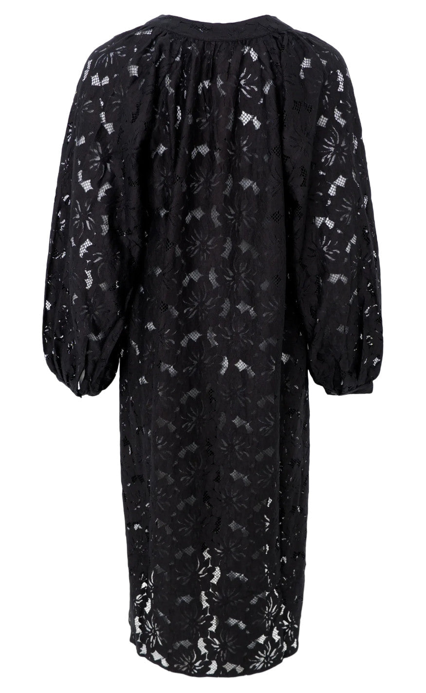 Black Colour Kjole - Nelly Flower - Black