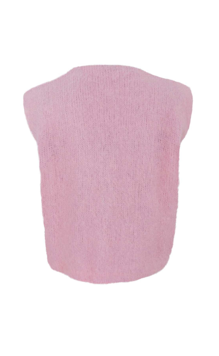 Black Colour Vest - Joerk - Rose