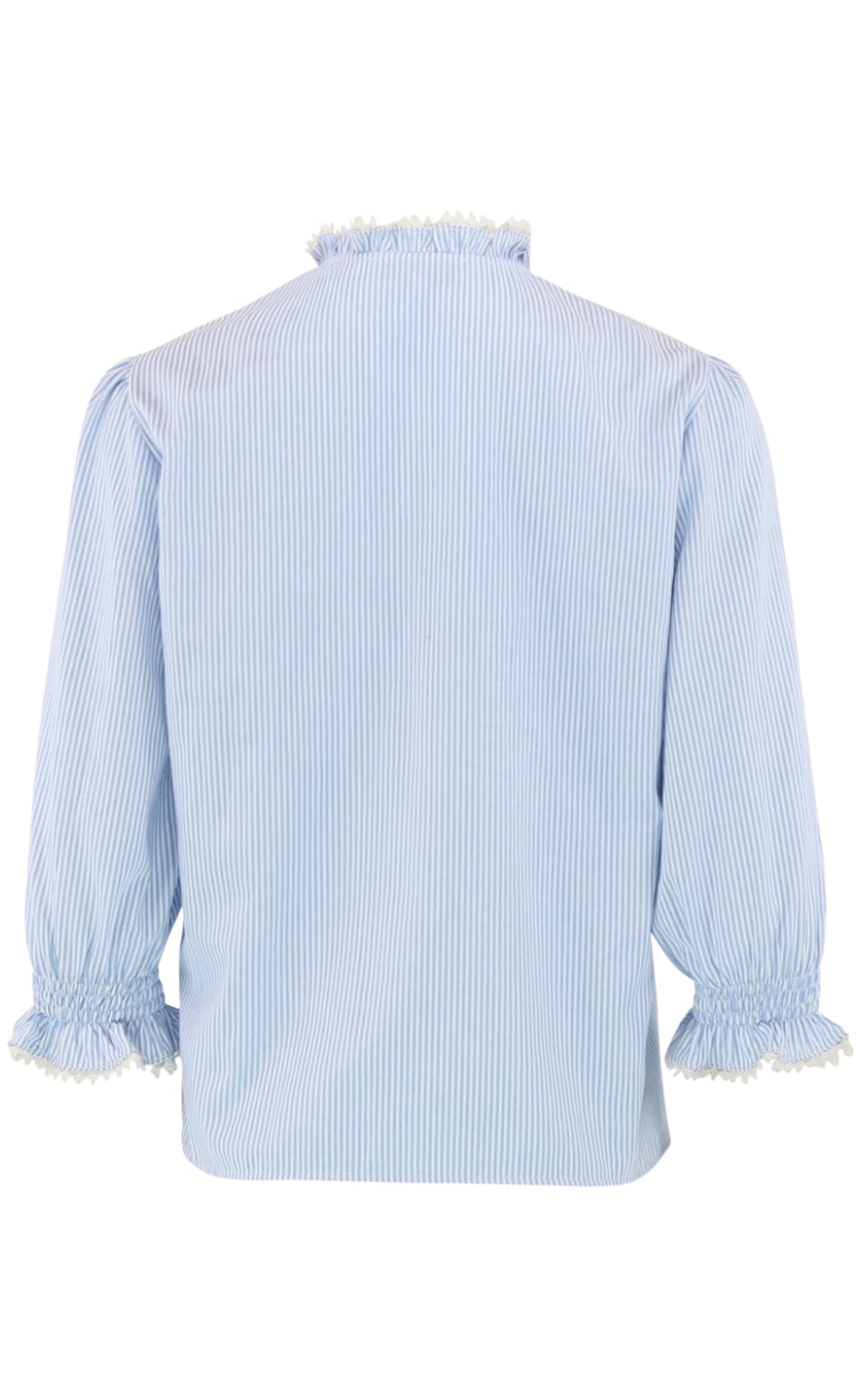 Continue Skjorte - Joe Stripe - Blue Stripe