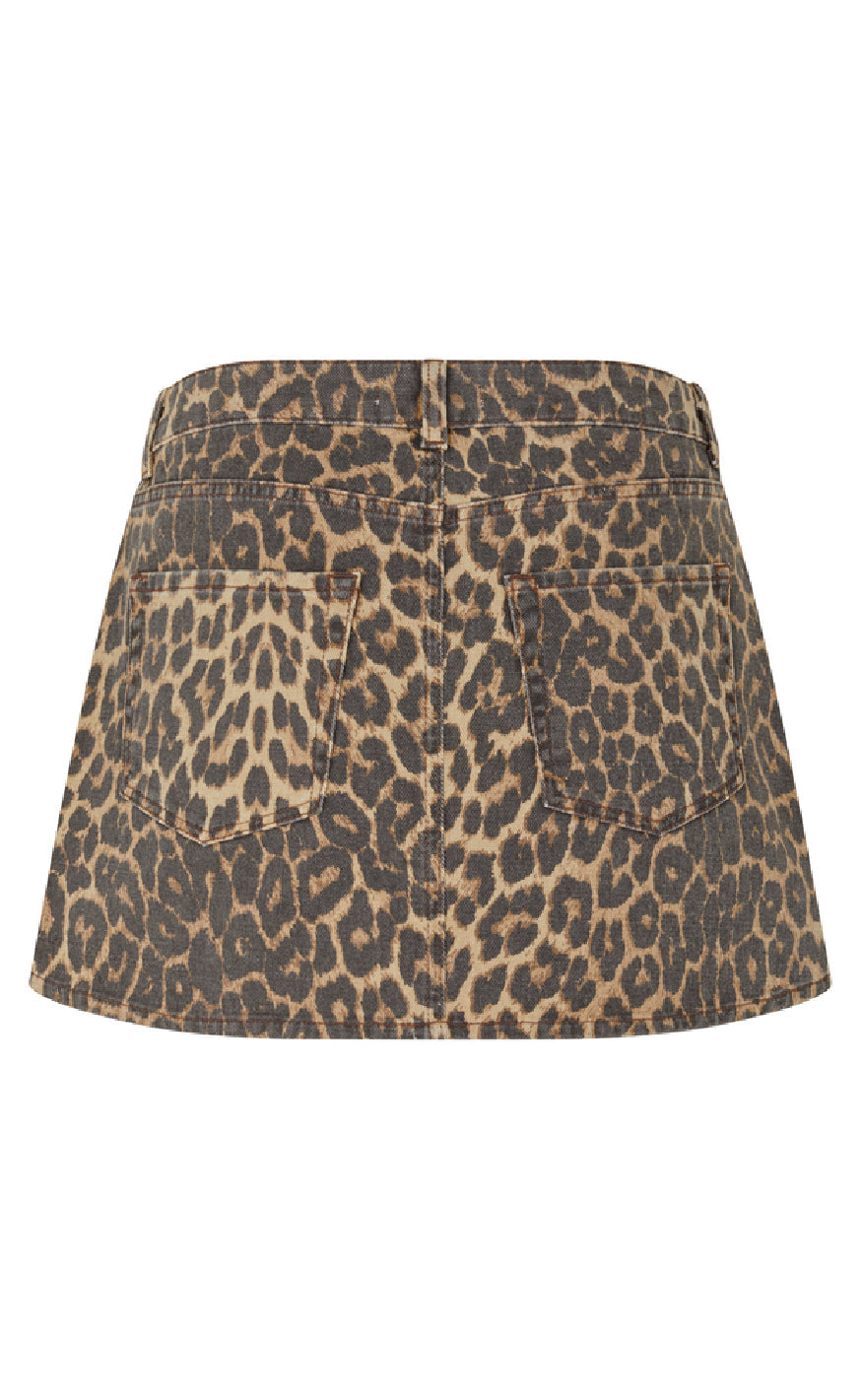 Global Funk Skjørt - Jorby-G - Leopard Mist