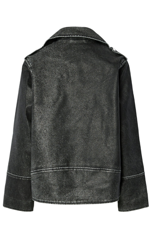 Pieces Jakke - Josie - Black Washed