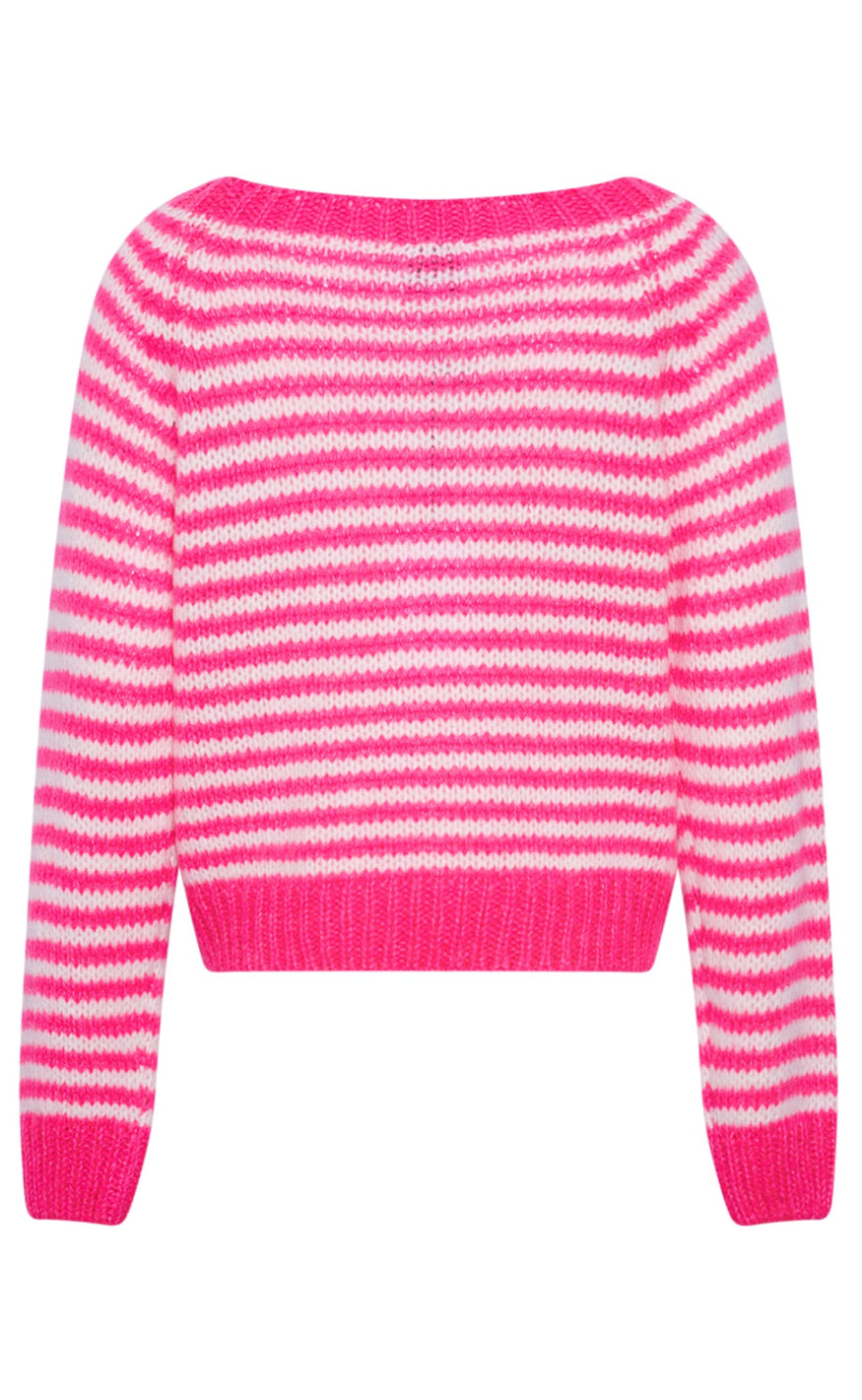 Noella Genser - Jovie - Pink Sugar Stripe