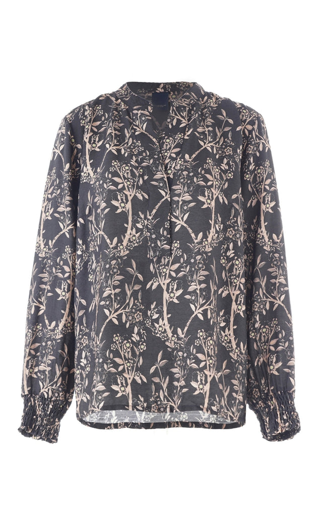 Luxzuz Bluse - Jozi - Caviar