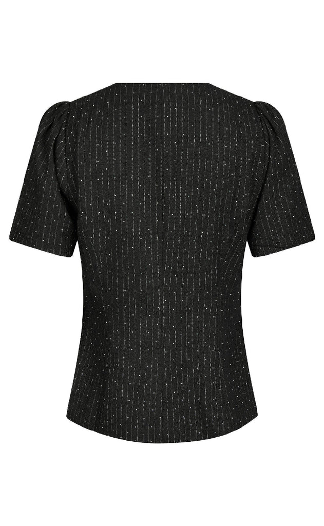 Neo Noir Bluse - Jules - Antracit