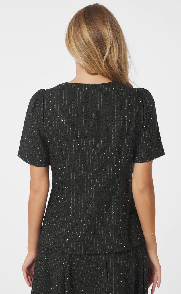 Neo Noir Bluse - Jules - Antracit