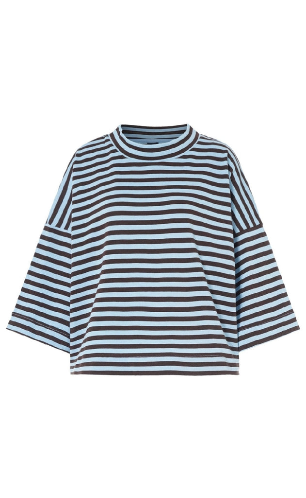 Luxzuz T-shirt - Julia - Chambray Blue