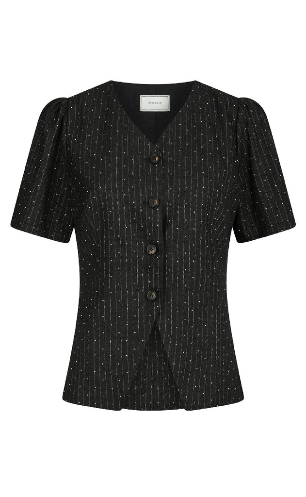 Neo Noir Bluse - Jules - Antracit