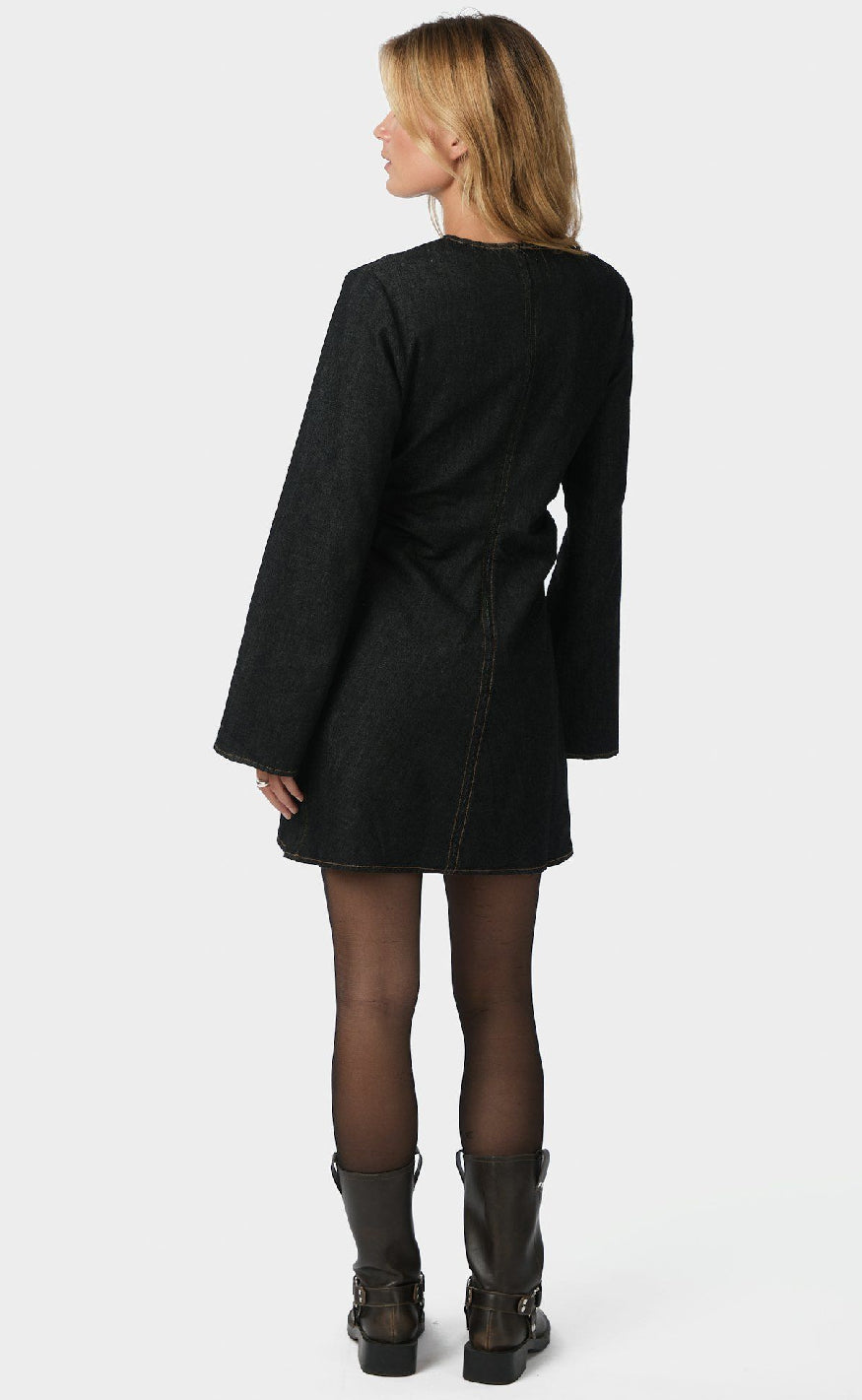 Neo Noir Kjole - Jumari Denim - Black