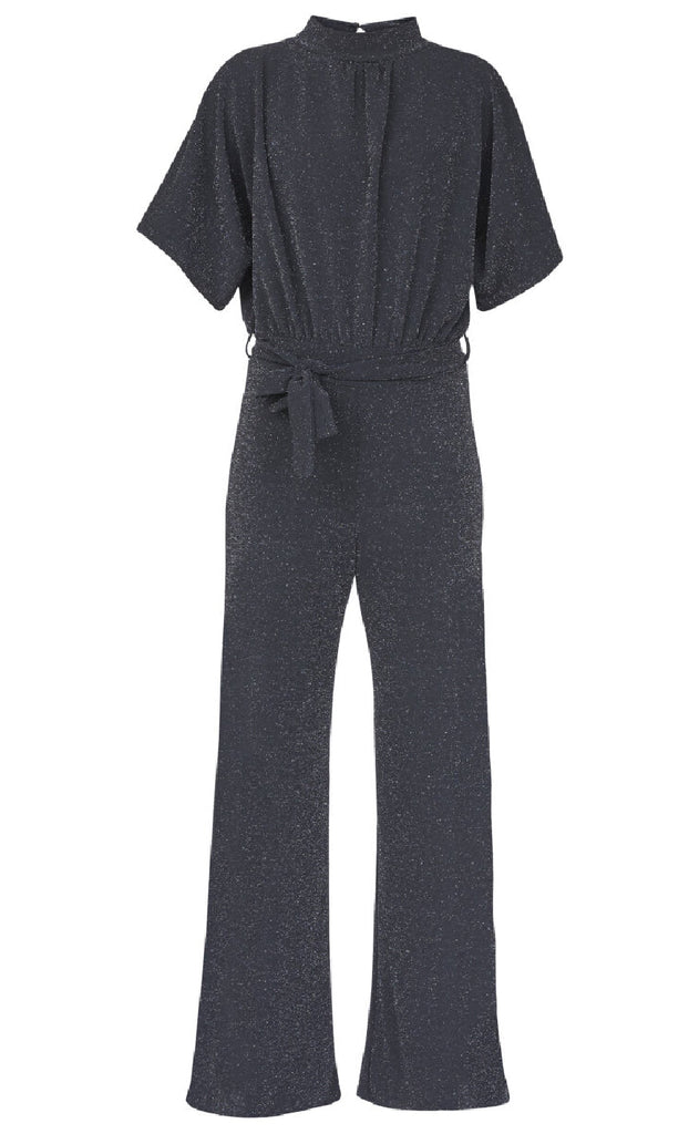 Sisters Point Jumpsuit - GirlJU4 - Black/Silver
