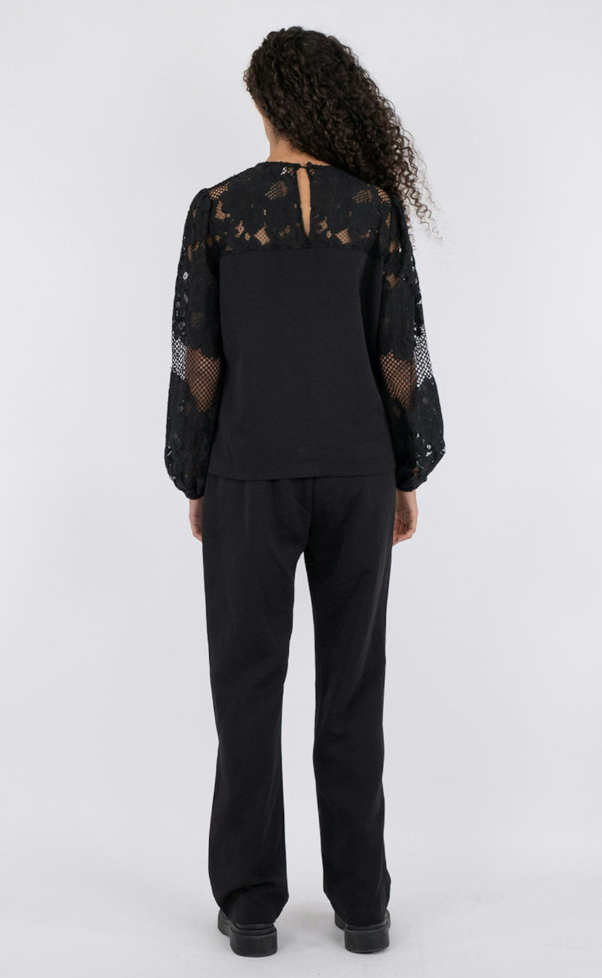 Neo Noir Jumpsuit - Antonia - Black