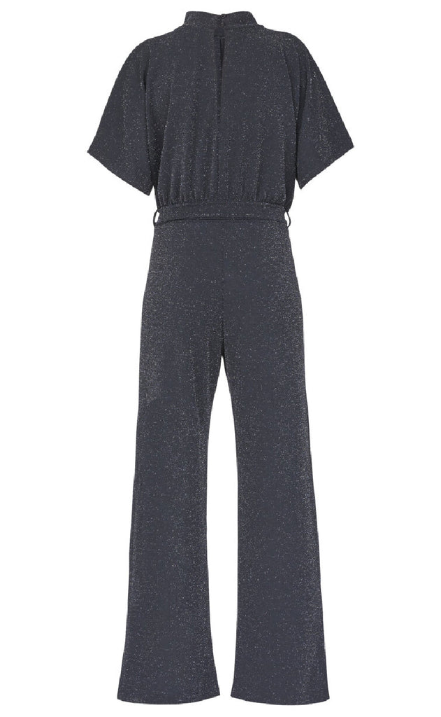Sisters Point Jumpsuit - GirlJU4 - Black/Silver
