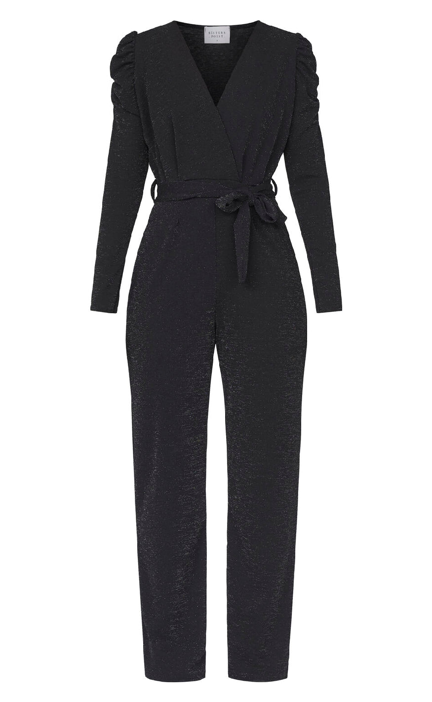 Sisters Point Jumpsuit - Egina-JU18 - Black/Silver