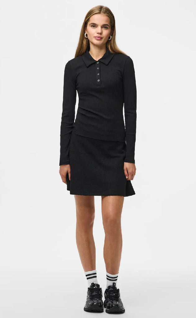 Pieces Skjørt - Junna - Black