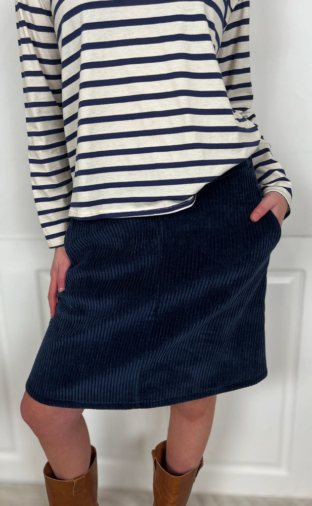 Marta Du Chateau Skjørt - June - BlueNavy