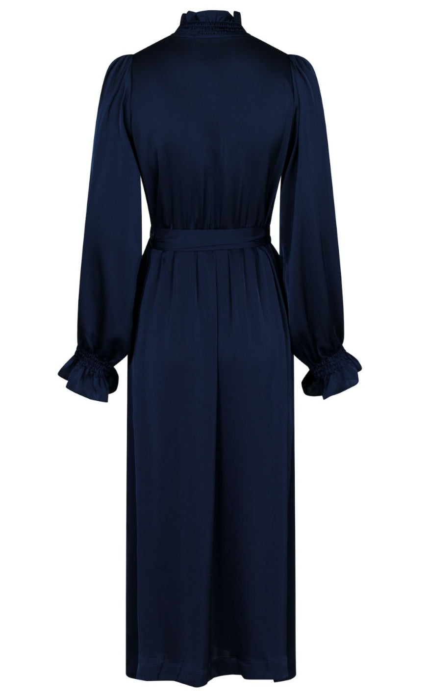 Neo Noir Kjole - Borelli - Navy