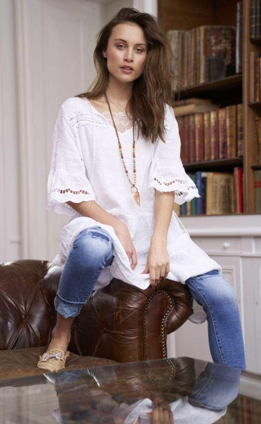 Marta Du Chateau Kjole - 93972 - White